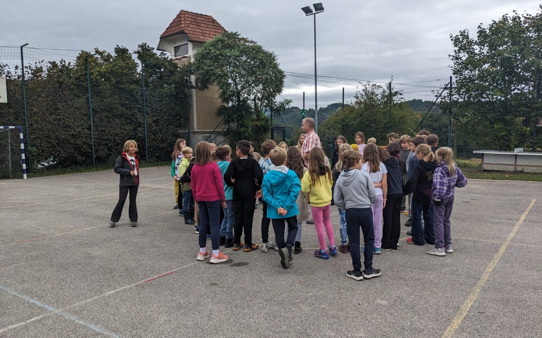 Četrtošolci prispeli na tabor