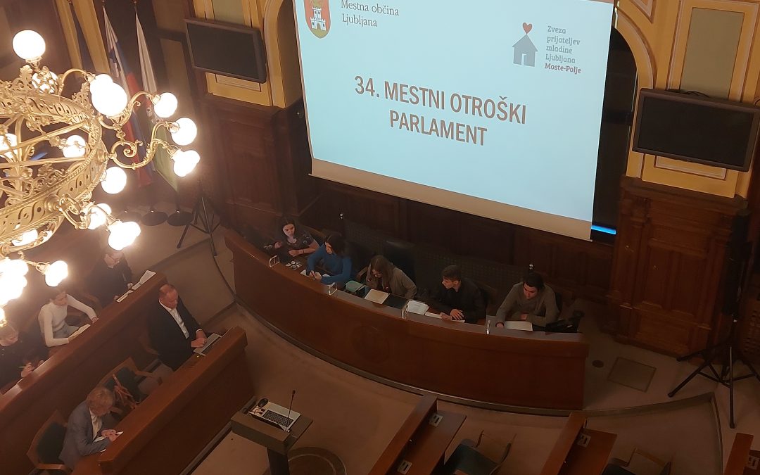 34. Mestni otroški parlament